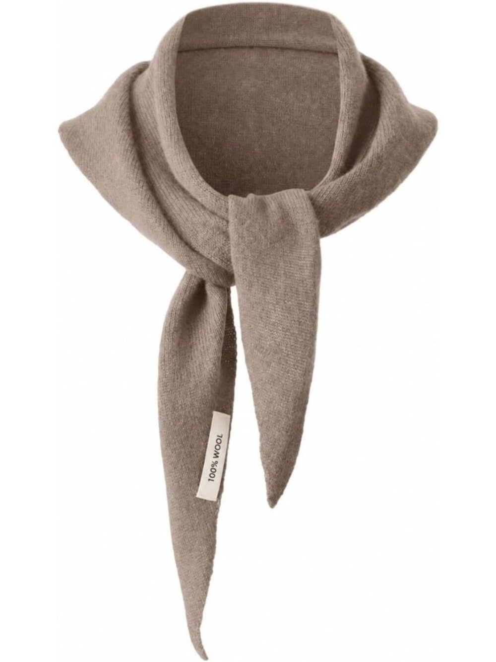 Stylish Triangle Scarf for Women - Lightweight Knitted Shawl, Versatile Wrap